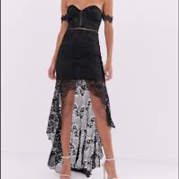 NWT Black Lace Dress - Love Triangle US 4 - Picture 1 of 4